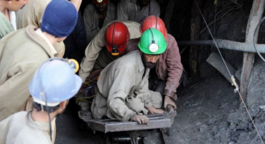 coal mine workers